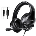 Tai nghe chơi game có dây chụp tai YINDIAO Q2, có mic, phiên bản: 3.5mm đơn, Q2 3.5mm đơn (Đen)