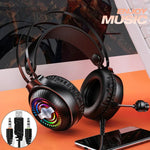 Tai nghe chơi game có dây chụp tai YINDIAO Q4, có mic, phiên bản: Dual 3.5mm + USB, Q4 (Đen), Q4 (Trắng)