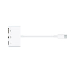 Bộ chuyển đổi OTG 3 trong 1 USB-C / Type-C đực sang Type-C + USB + 3.5mm cái