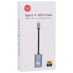 Bộ chuyển đổi USB-C / Type-C đực sang HDTV cái 4K UHD, TH001 (Xám), TH001 (Đỏ)