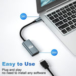 Bộ chuyển đổi USB-C / Type-C đực sang HDTV cái 4K UHD, TH001 (Xám), TH001 (Đỏ)