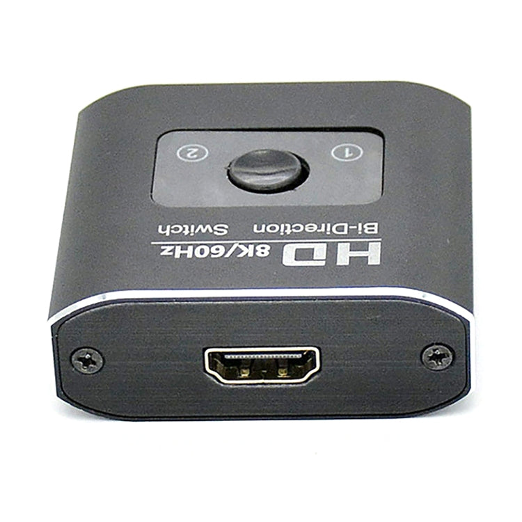 Bộ chuyển đổi video 2 trong 1 ST0003 8K HDMI Switcher hai chiều, 8K 60Hz Màu đen