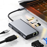 Bộ chuyển đổi HUB USB-C / Type-C 7 trong 1 sang USB BYL-2111, BYL-2111