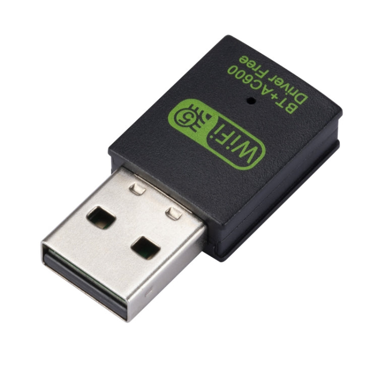 Bộ chuyển đổi mạng USB Bluetooth WiFi 2 trong 1 600M, bộ thu tín hiệu WiFi, 605