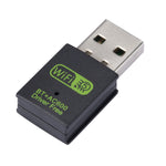 Bộ chuyển đổi mạng USB Bluetooth WiFi 2 trong 1 600M, bộ thu tín hiệu WiFi, 605