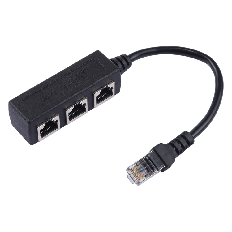 Bộ chia cổng mạng LAN Ethernet RJ45 1 ra 3, 3 cổng RJ45