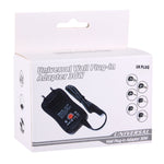 Bộ chuyển đổi nguồn cắm tường 30W chuẩn UK với cổng USB 5V 2.1A, đầu tip: 8 cái, chiều dài cáp: khoảng 1.2m, chuẩn cắm UK