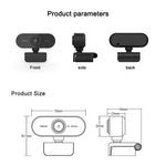 Camera HD-U01 1080P USB Webcam có micro