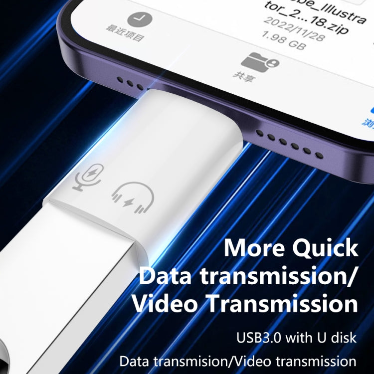 Adapter OTG 8 Pin sang USB 3.0, 8 Pin sang USB 3.0