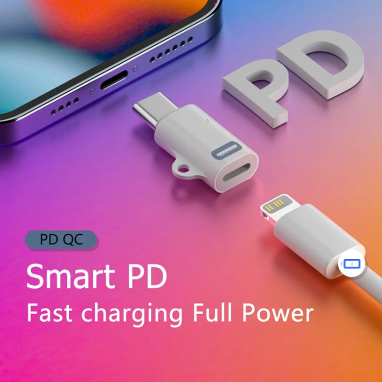 Đầu chuyển đổi 8 Pin cái sang USB-C / Type-C đực Gen3, Hỗ trợ Sạc Nhanh PD, Gen3
