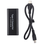 Đầu nối nguồn DC 5.5 x 2.1mm cái sang USB-C / Type C cái kèm dây 30cm USB-C / Type C, 5.5x2.1mm