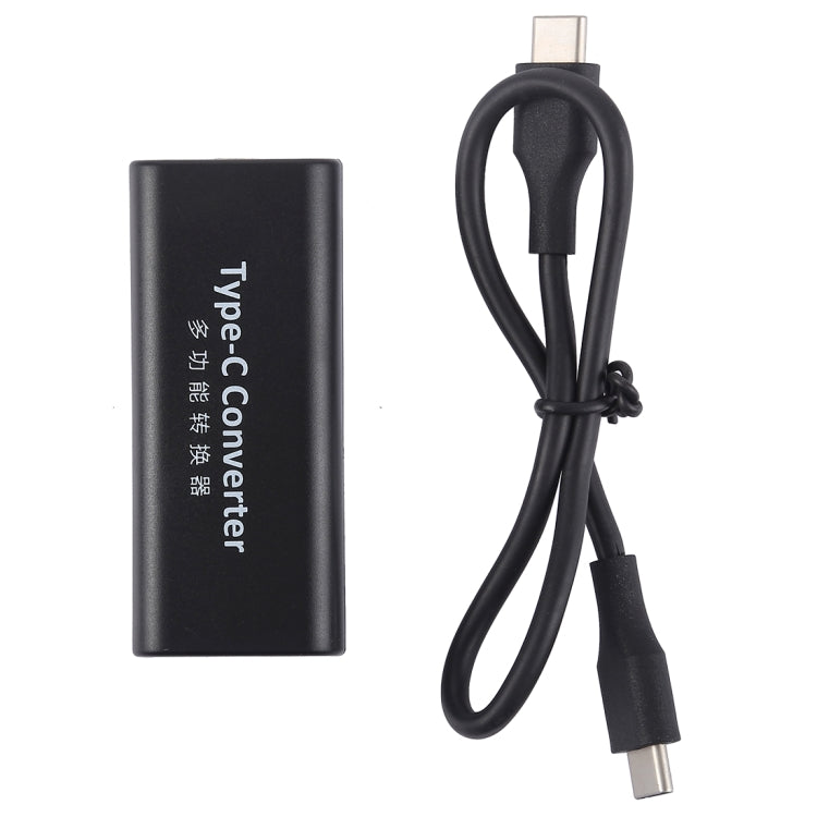 Đầu nối nguồn DC 5.5 x 2.1mm cái sang USB-C / Type C cái kèm dây 30cm USB-C / Type C, 5.5x2.1mm