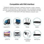 100 cái / Gói Đầu nối RJ45 Cat6e không che chắn Pass Through, Cat6e không che chắn Pass Through