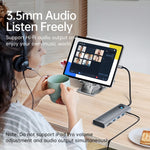 Dock đa chức năng ORICO PW11-8PC Type-C / USB-C 8 trong 1 tốc độ 5Gbps, PW11-8PC