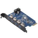ORICO PVU3-4P Card PCI Express USB3.0 4 cổng cho máy tính để bàn, 4 cổng USB3.0