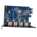 ORICO PVU3-4P Card PCI Express USB3.0 4 cổng cho máy tính để bàn, 4 cổng USB3.0