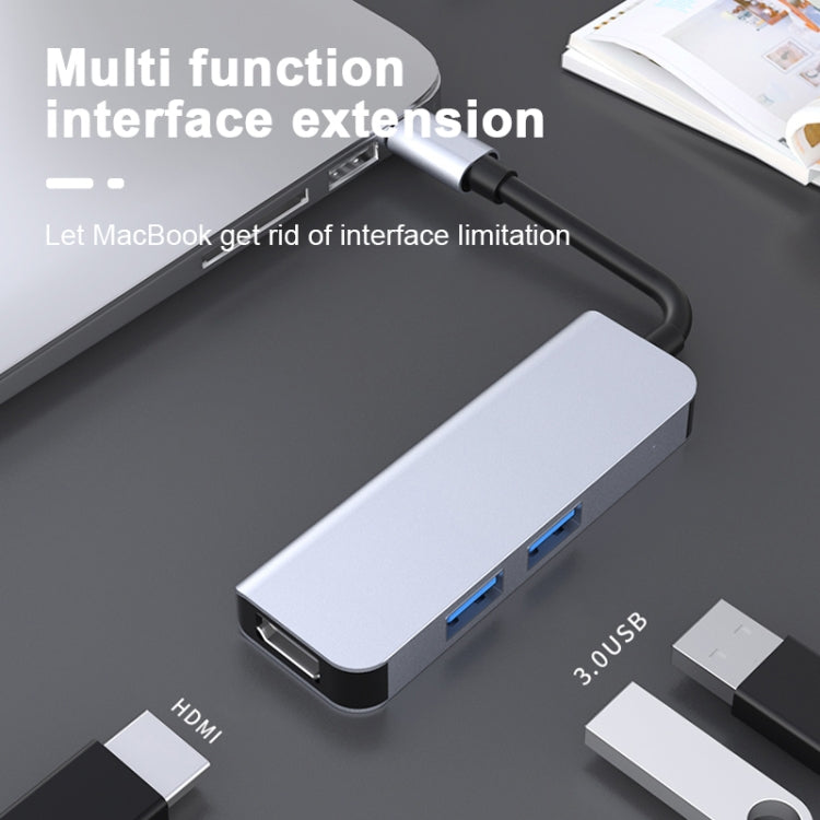 2011N Trạm kết nối HUB đa chức năng 3 trong 1 USB 3.0 x2 + HDMI Type-C / USB-C, 2011N USB 3.0 x2 + HDMI