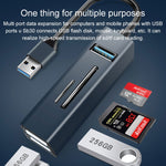15101 Bộ chuyển đổi HUB USB3.0 5 trong 1 sang 3 x USB + đầu đọc thẻ SD / TF, USB3.0