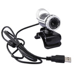 Webcam HD 480 pixel A859 360 độ USB 2.0 cho PC có micro chống ồn, dài cáp 1.4m