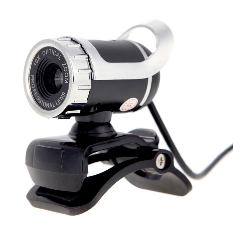 Webcam HD 480 pixel A859 360 độ USB 2.0 cho PC có micro chống ồn, dài cáp 1.4m