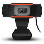 Webcam HD 480P A870 360 độ USB 2.0 cho PC có micro dùng Skype, dài cáp 1.4m, A870 (Cam), A870 (Đen)