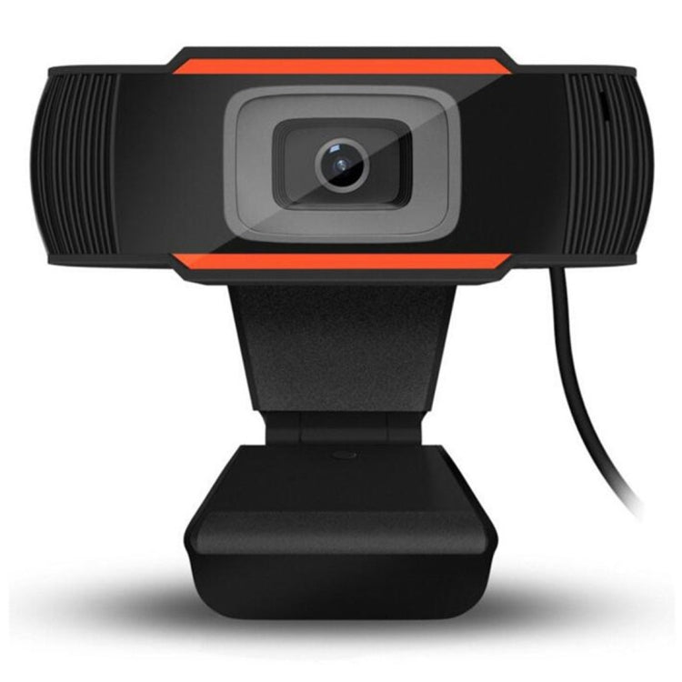Webcam HD 480P A870 360 độ USB 2.0 cho PC có micro dùng Skype, dài cáp 1.4m, A870 (Cam), A870 (Đen)