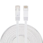 Cáp mạng LAN Ethernet CAT6 siêu mỏng phẳng 15m, Dây nối RJ45, Chiều dài: 15m