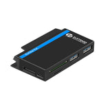 ROCKETEK RT-SGO737 Hub giao diện 2 USB 3.0 + Micro USB cho Microsoft Surface Go, với 2 khe thẻ TF & SD, RT-SGO737