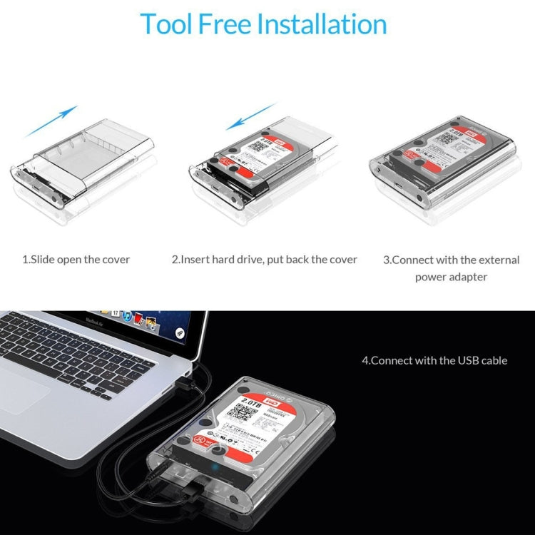 Vỏ ổ cứng ngoài ORICO 3139U3 SATA 3.5 inch USB 3.0 Micro B, USB 3.0 (3.5 inch)
