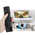 Điều khiển từ xa chuột bay không dây RF 2.4G Q5 3D thời trang, bề mặt chải