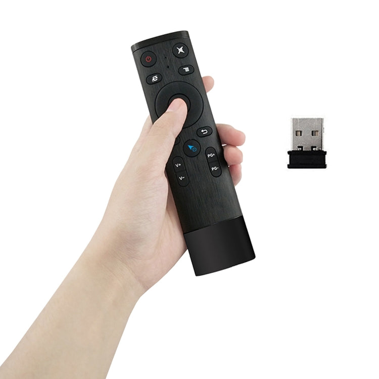 Điều khiển từ xa chuột bay không dây RF 2.4G Q5 3D thời trang, bề mặt chải