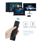 Điều khiển từ xa chuột bay không dây RF 2.4G Q5 3D thời trang, bề mặt chải