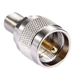 Đầu nối F cái sang UHF đực, F cái sang UHF đực