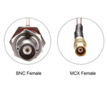 Cáp RG316 BNC Female sang MCX Female dài 20cm, 20cm