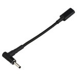 Cáp bện nylon PD 100W 18.5-20V 3.0 x 1.0mm góc sang USB-C / Type-C, 3.0 x 1.0mm