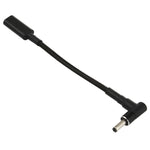 Cáp bện nylon PD 100W 18.5-20V 4.0 x 1.35mm góc sang USB-C / Type-C, 4.0 x 1.35mm