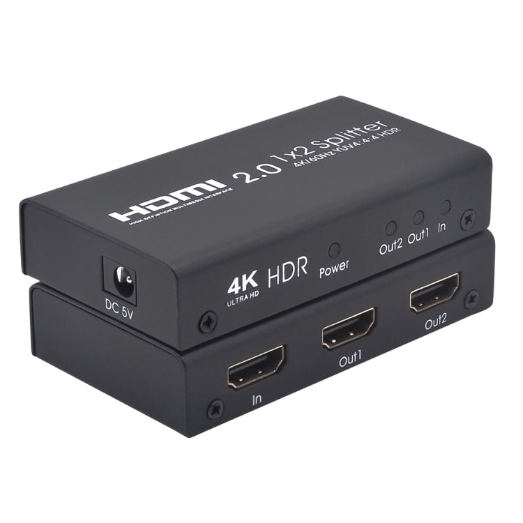 Bộ chia chuyển mạch HDMI 2.0 1x2 4K Ultra HD AYS-12V20, 1x2 4K