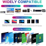 Đế cắm đa năng 6 trong 1 USB-C / Type-C sang USB HUB Adapter có cổng mạng 1000M, BYL-2210