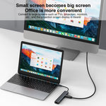 Đế cắm đa năng 7 trong 1 USB-C / Type-C sang USB HUB Adapter BYL-2303