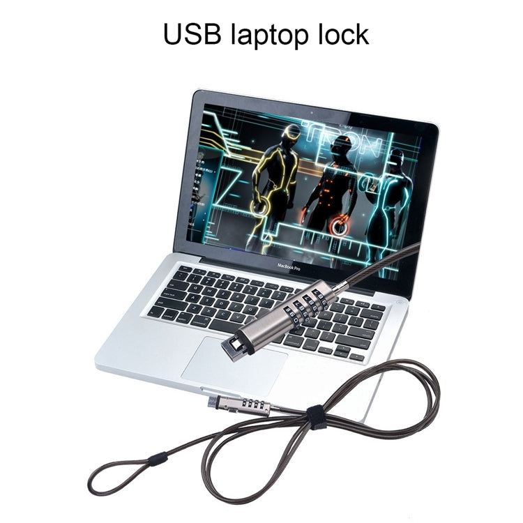 Khóa bảo mật Laptop giao diện USB đa năng, giao diện USB