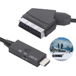 Cáp chuyển đổi Scart sang HDMI tương thích video âm thanh, Scart sang HDMI