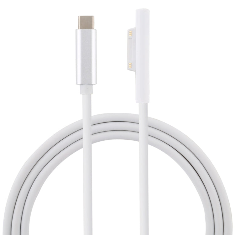 Cáp sạc chuyển đổi Surface Pro 7 / 6 / 5 sang USB-C / Type-C đực cho Microsoft Surface Pro 7 / 6 / 5 / 4 / 3 / Microsoft Surface Go, Type-C sang Microsoft Surface