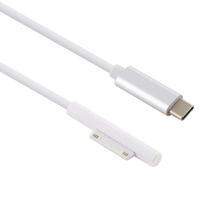 Cáp sạc chuyển đổi Surface Pro 7 / 6 / 5 sang USB-C / Type-C đực cho Microsoft Surface Pro 7 / 6 / 5 / 4 / 3 / Microsoft Surface Go, Type-C sang Microsoft Surface