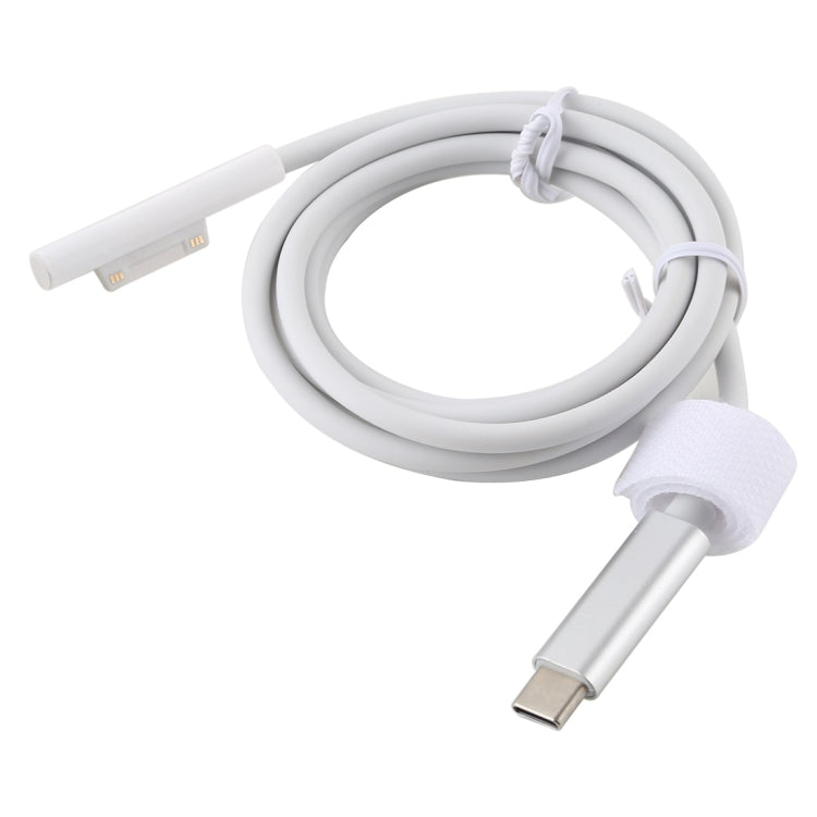 Cáp sạc chuyển đổi Surface Pro 7 / 6 / 5 sang USB-C / Type-C đực cho Microsoft Surface Pro 7 / 6 / 5 / 4 / 3 / Microsoft Surface Go, Type-C sang Microsoft Surface