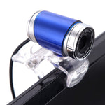 Webcam HD 480P 30fps HXSJ A860 cho máy để bàn / laptop, micro chống ồn 10m, dài cáp 1.4m, A860 xám, A860 xanh, A860 đỏ, A860 đỏ + đen, A860 đen