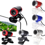 Webcam HD 480P 30fps HXSJ A860 cho máy để bàn / laptop, micro chống ồn 10m, dài cáp 1.4m, A860 xám, A860 xanh, A860 đỏ, A860 đỏ + đen, A860 đen