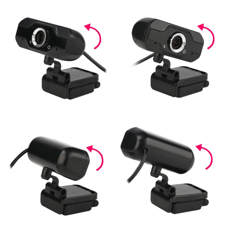 HXSJ S50 Webcam HD 720P 100 Megapixel 30fps cho Máy tính để bàn / Laptop / Smart TV, với Microphone hút âm 10m, Dài cáp: 1.4m, S50