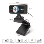 HXSJ S90 Webcam HD 720P 1 Megapixel 30fps cho Máy tính để bàn / Laptop / Android TV, với Microphone hút âm 8m, Dài cáp: 1.5m, S90