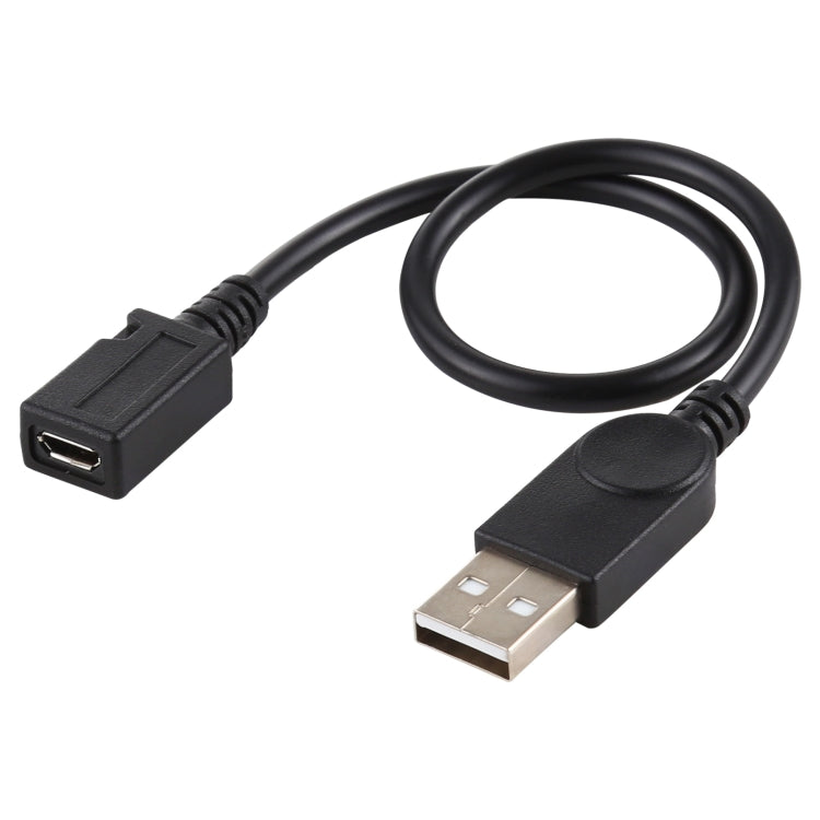 Cáp chuyển đổi đầu đực USB sang đầu cái Micro USB, chiều dài cáp khoảng 22cm