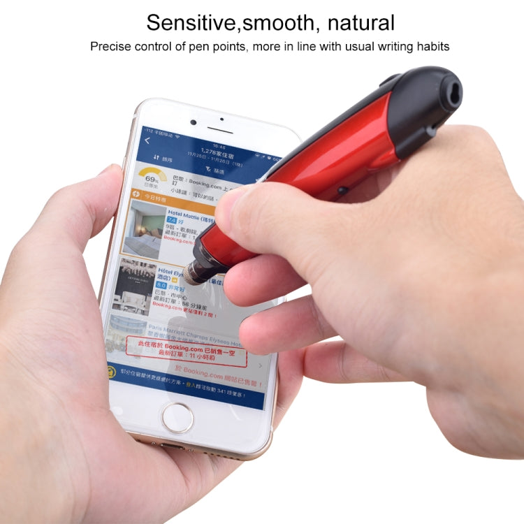 PR-08 6-keys Smart Wireless Optical Mouse with Stylus Pen & Laser Function, Laser Function Red, Laser Function White, Laser Function Black, Laser Function Grey, Laser Function Blue